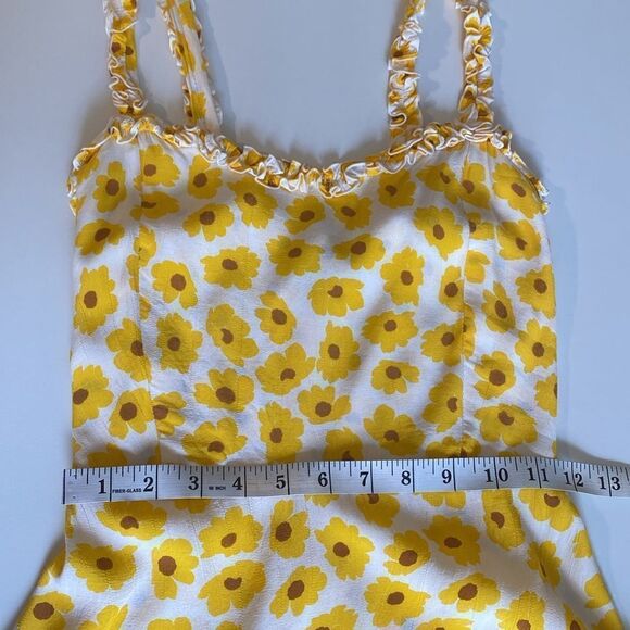 Faithfull the Brand Noemie Midi Dress Constance Floral Print Size Small - Picture 11 of 14